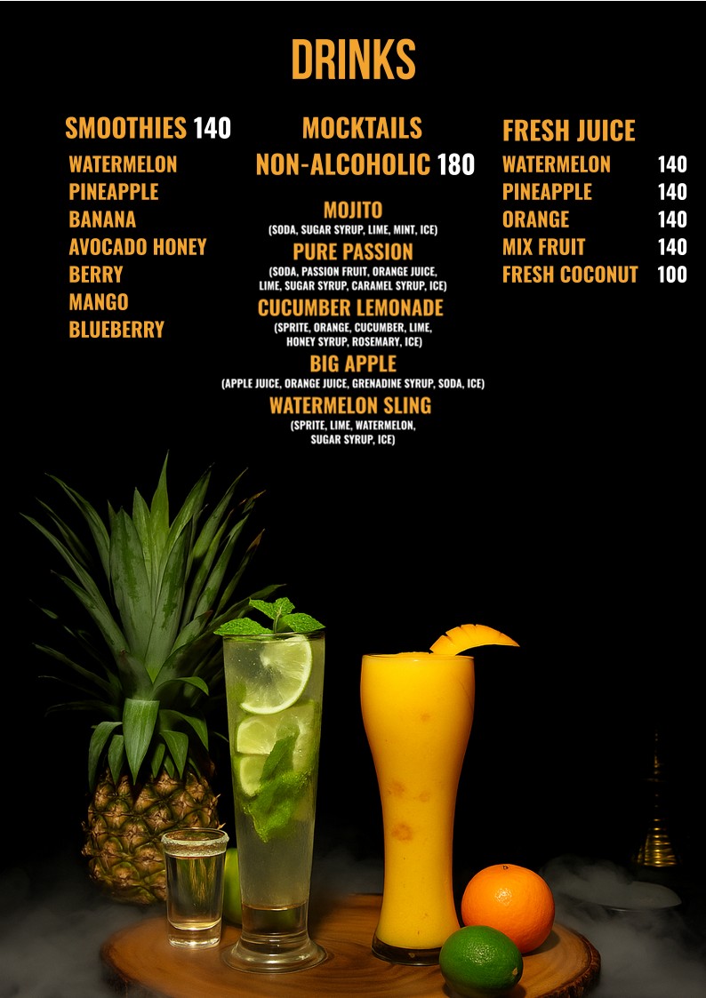 Cappadocia Turkish Restaurant Bangkok menu 3