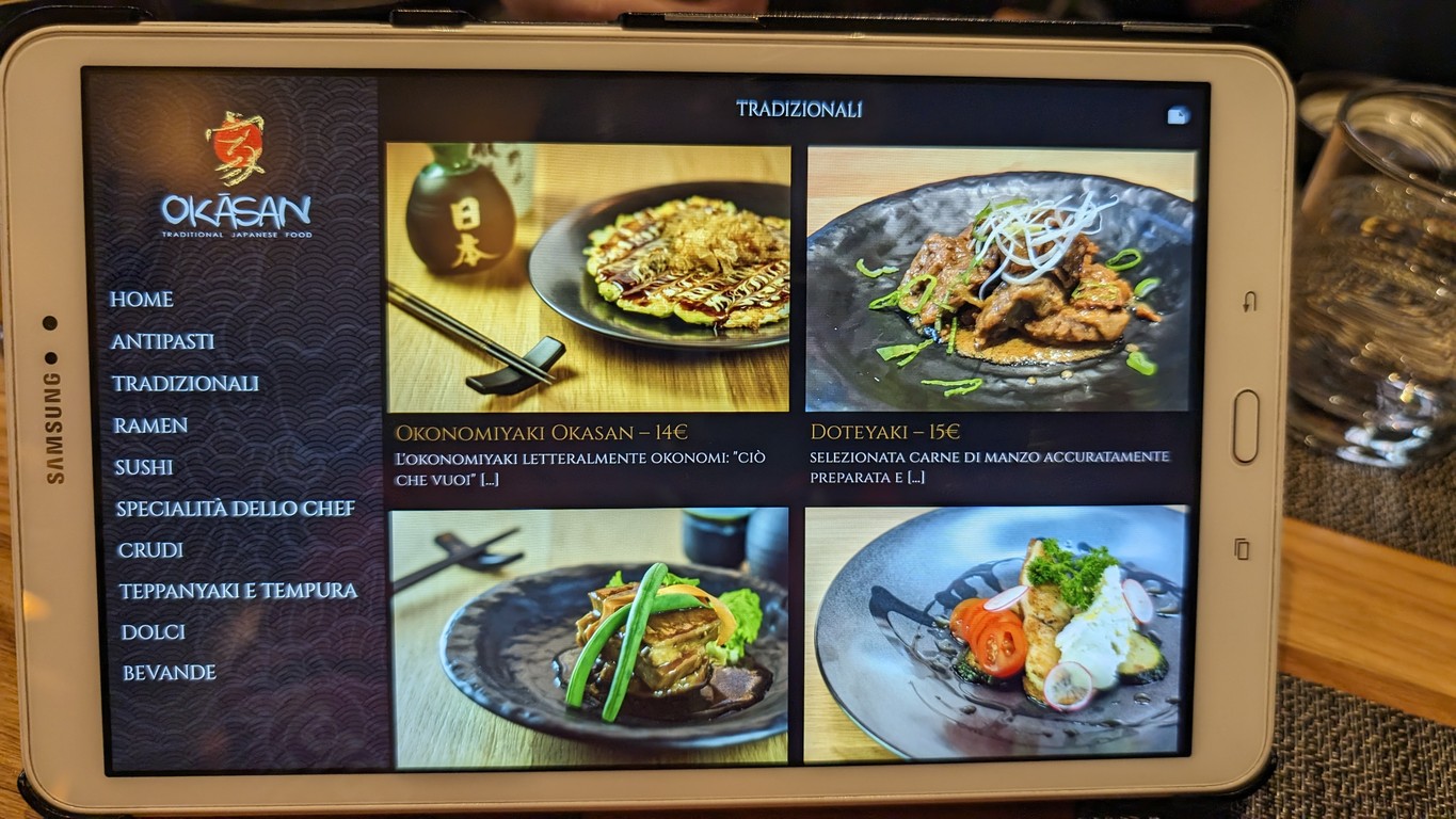 Okasan menu 2