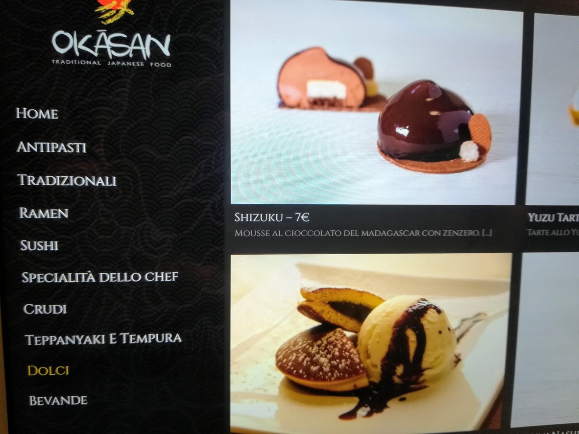 Okasan menu 5