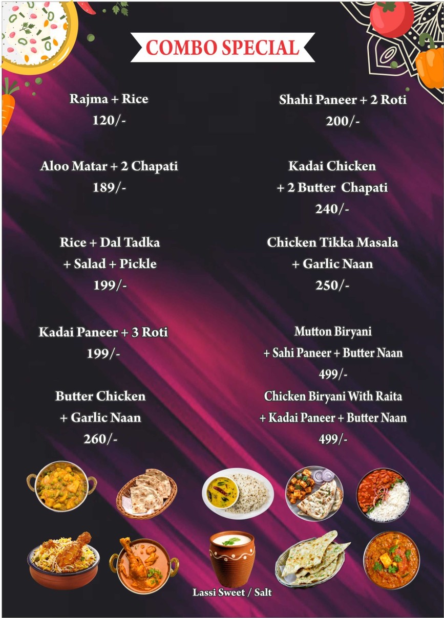 PAPAJI BANGKOK menu 2