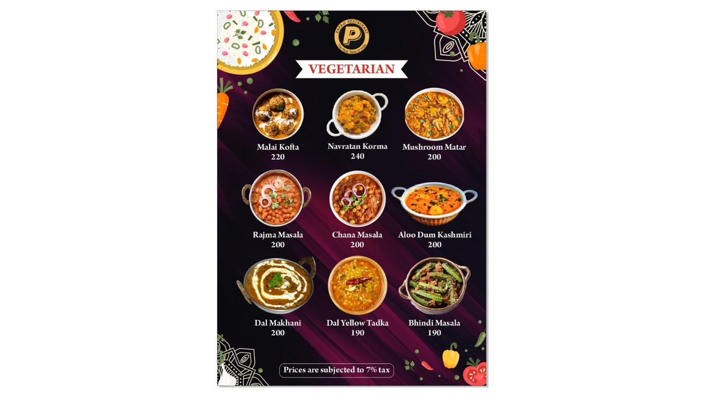 PAPAJI BANGKOK menu 4