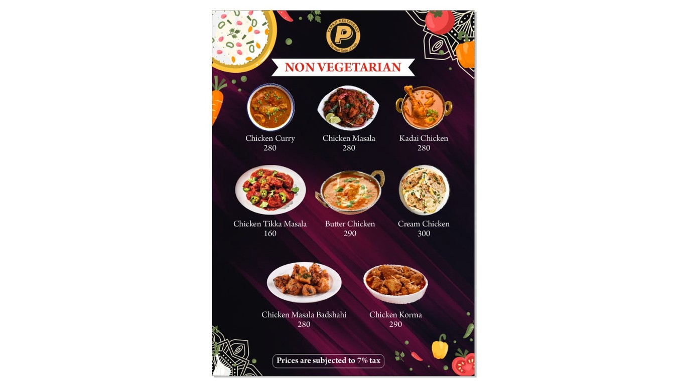 PAPAJI BANGKOK menu 5