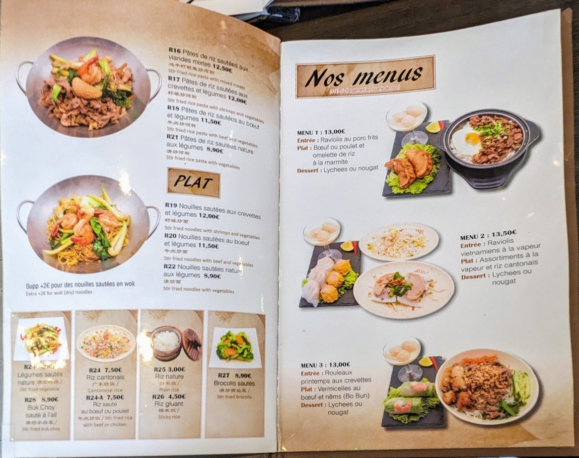Đông Phat menu 5