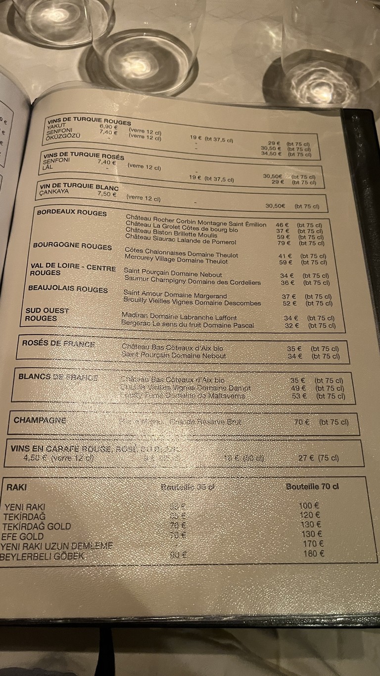 El Janízaro menu 6