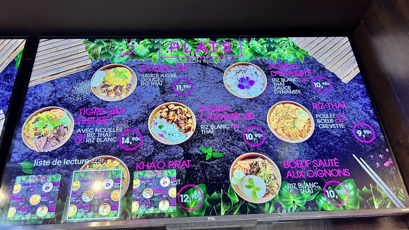 Manao menu 3