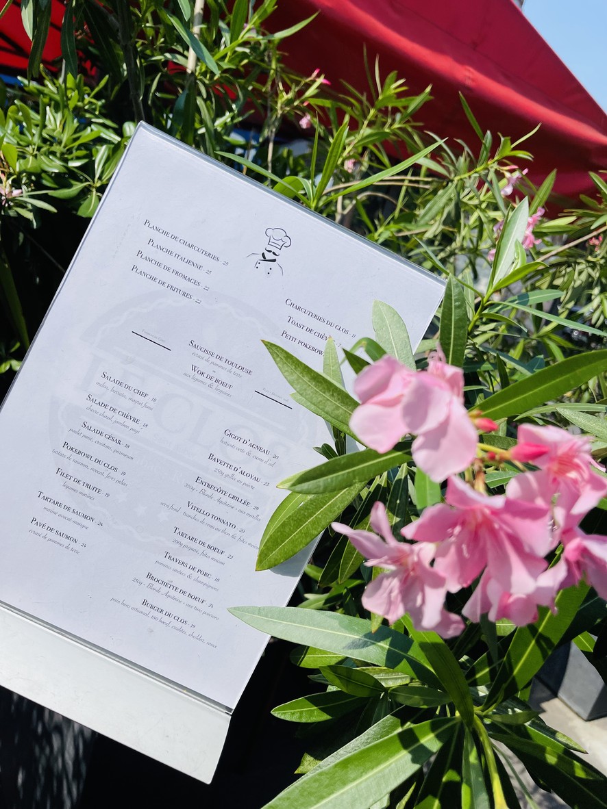 Le Clos Saint Auber - AUBERVILLIERS menu 1