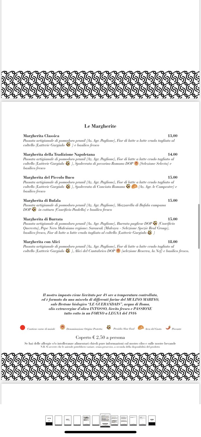Piccolo Buco (NO PRENOTAZIONI-NO RESERVATIONS) menu 2