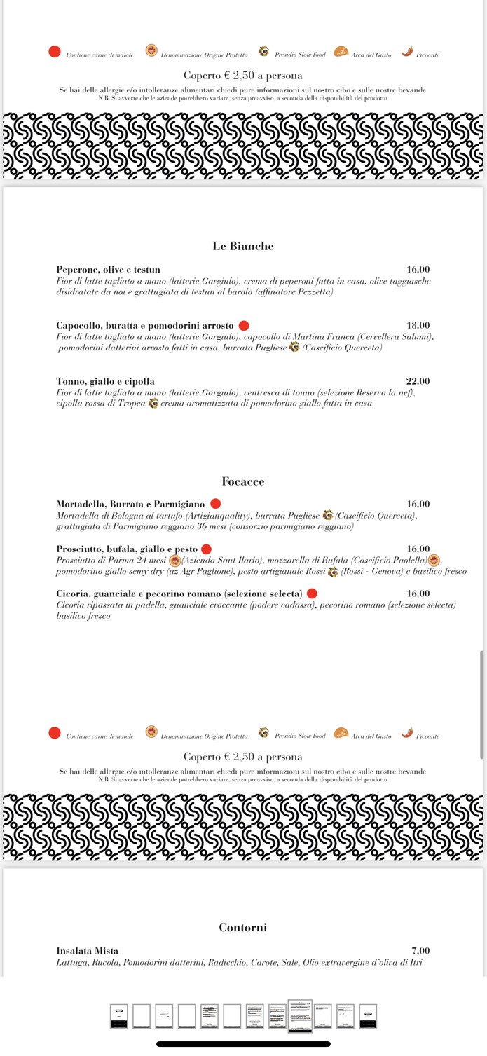 Piccolo Buco (NO PRENOTAZIONI-NO RESERVATIONS) menu 4