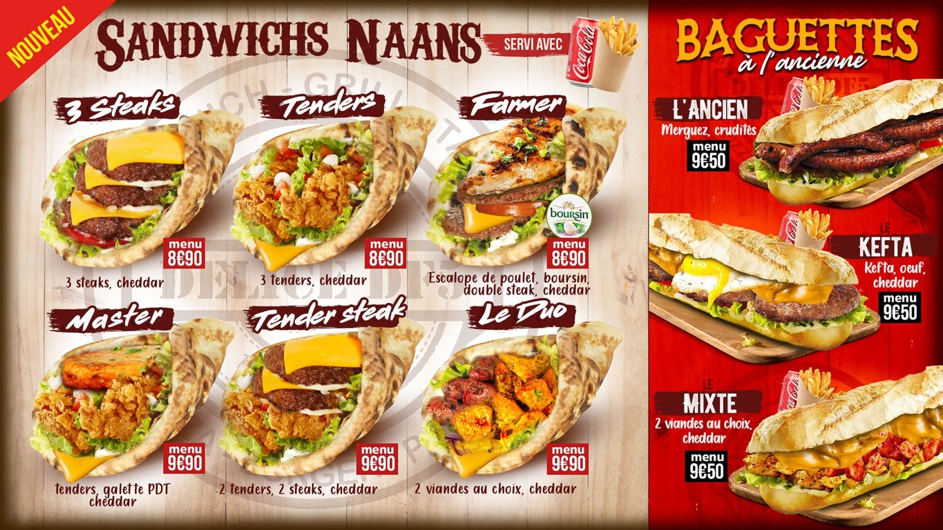 Délice DF5 menu 7