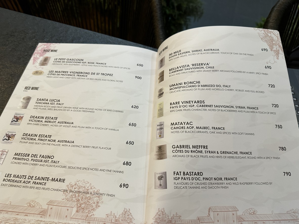 Wine Connection K-Village menu 8