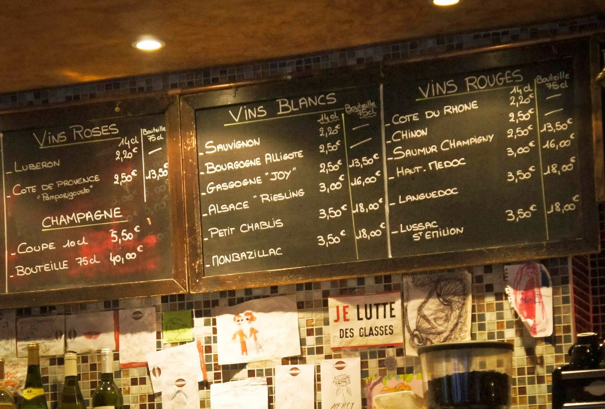 Le Château d'Eau menu 2