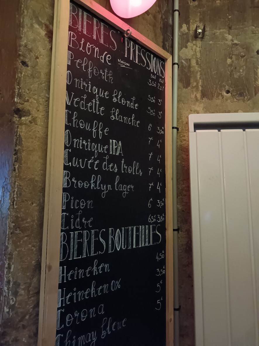 Le Château d'Eau menu 3