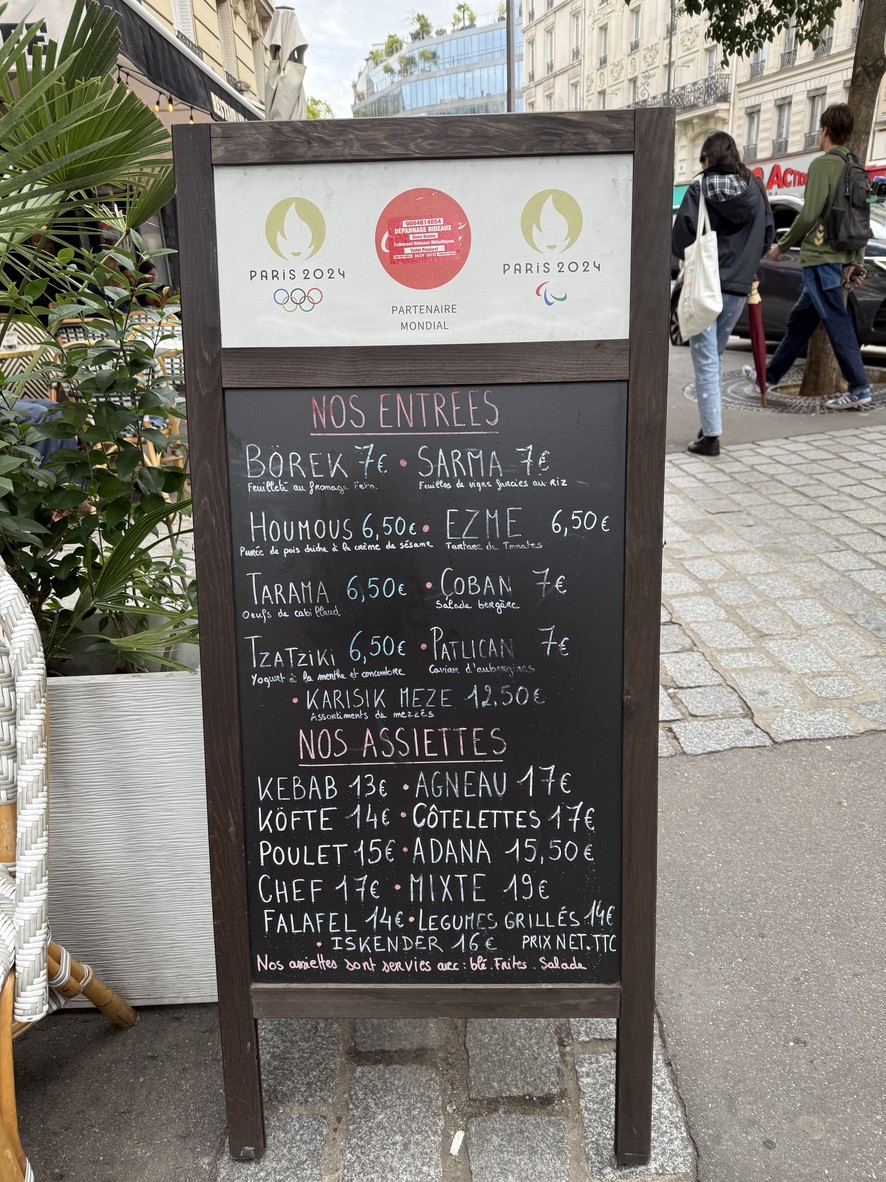 Pacha Restaurant menu 1