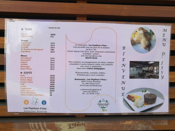 Restaurante Les Papillons d'Issy - Solipolis