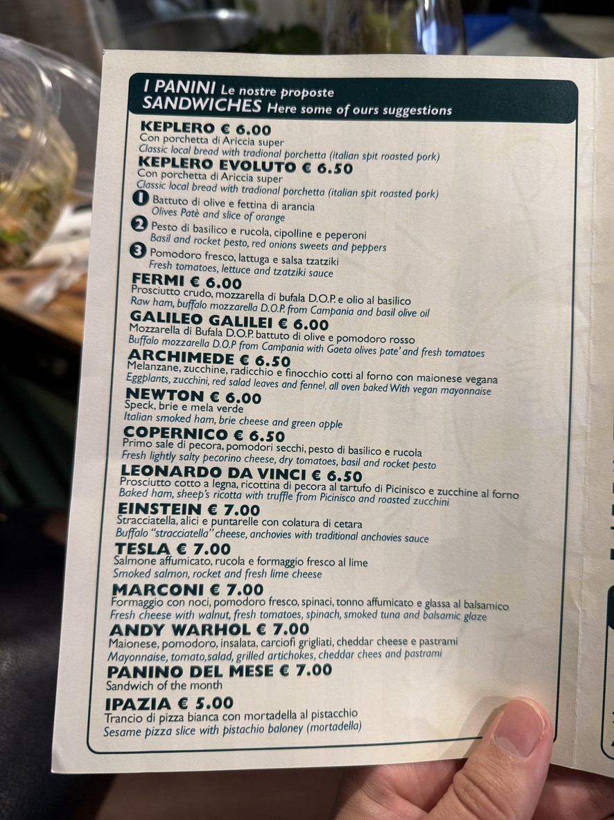 Il Panino Ingegnoso menu 2