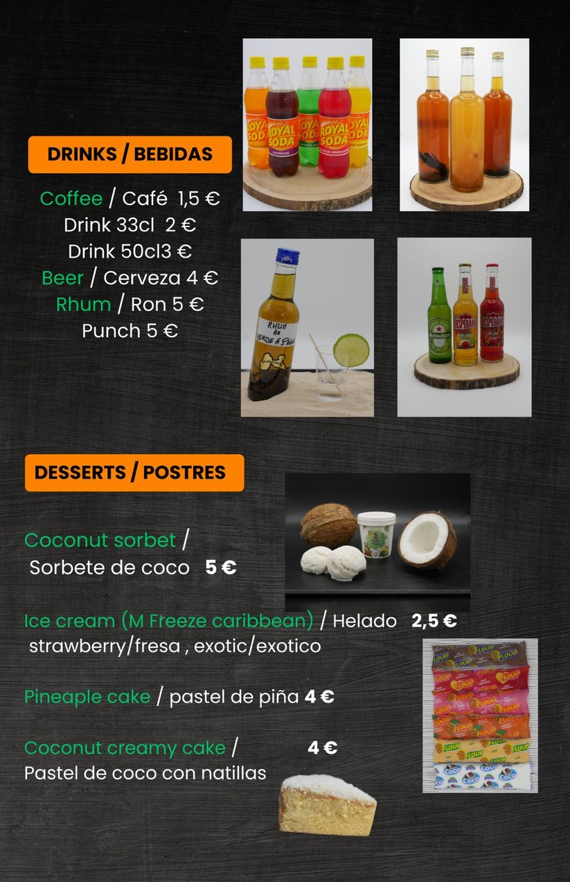 Banm’Bokit menu 4