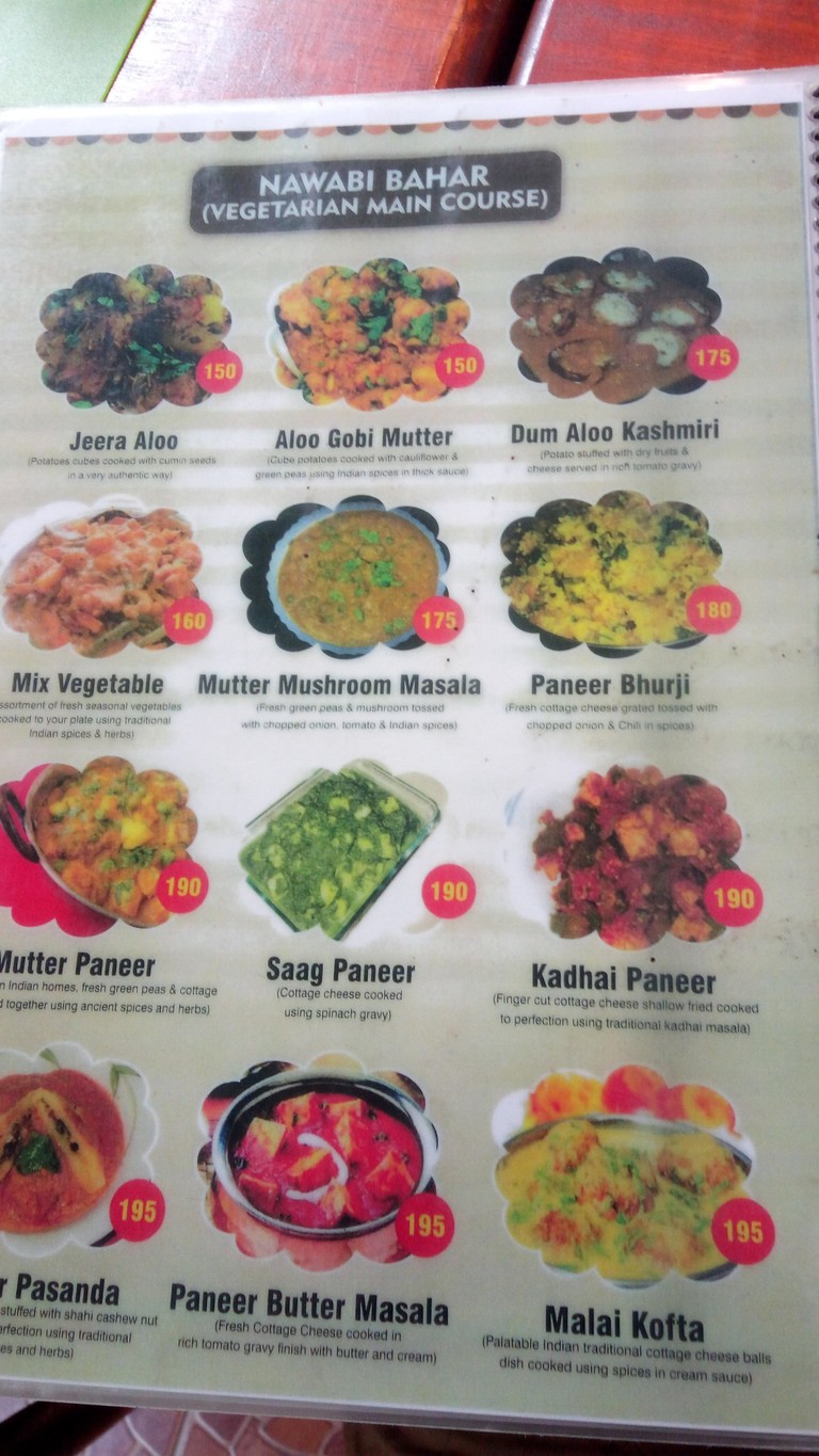 NEW PAKWAN 22 印度菜 menu 2