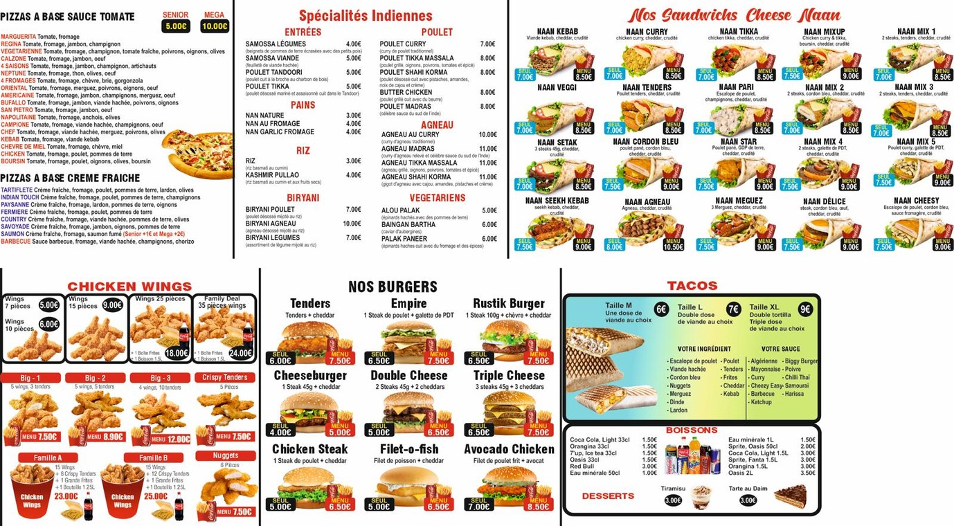 Curry Wala menu 4