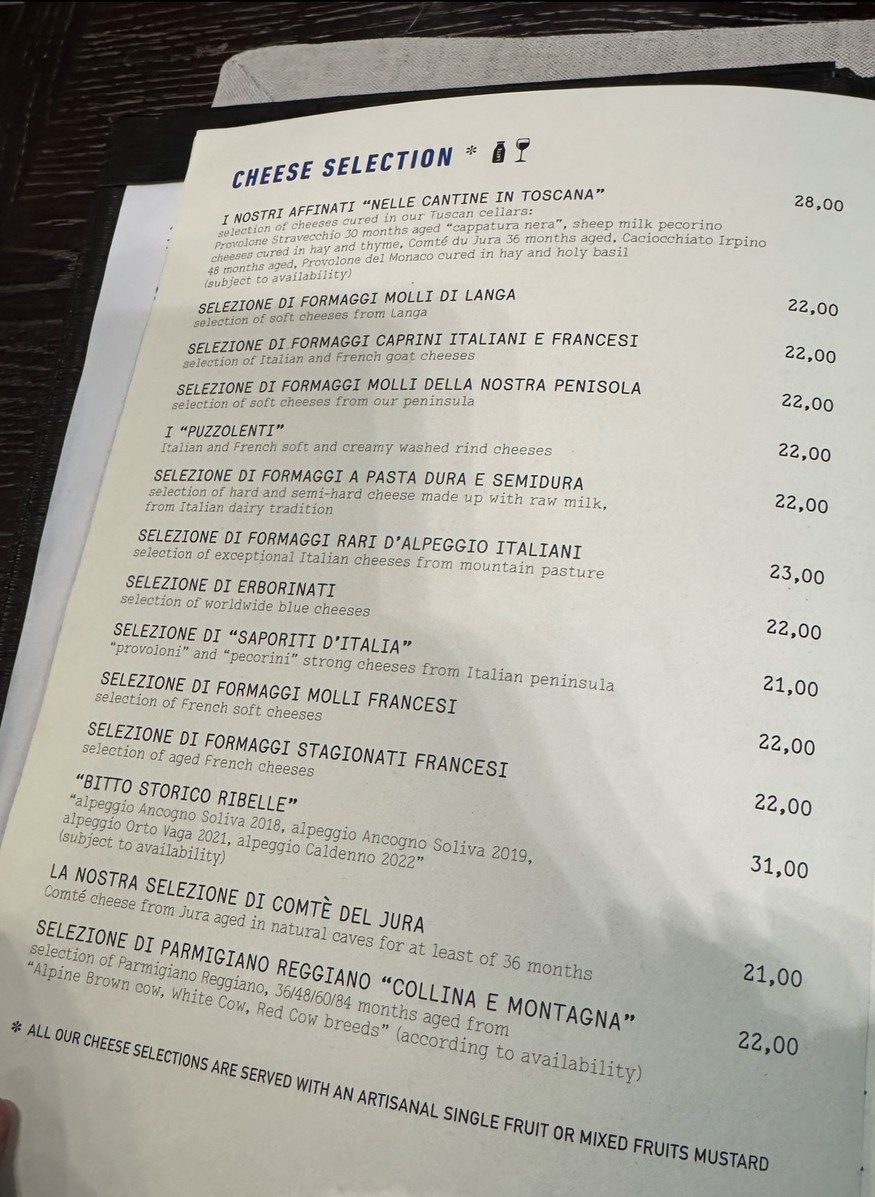 Roscioli Salumeria con Cucina menu 3