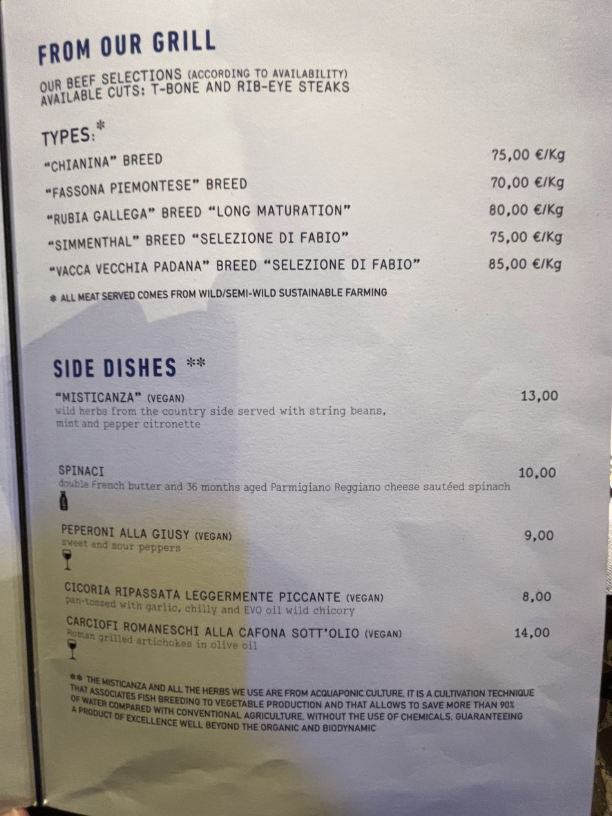 Roscioli Salumeria con Cucina menu 6