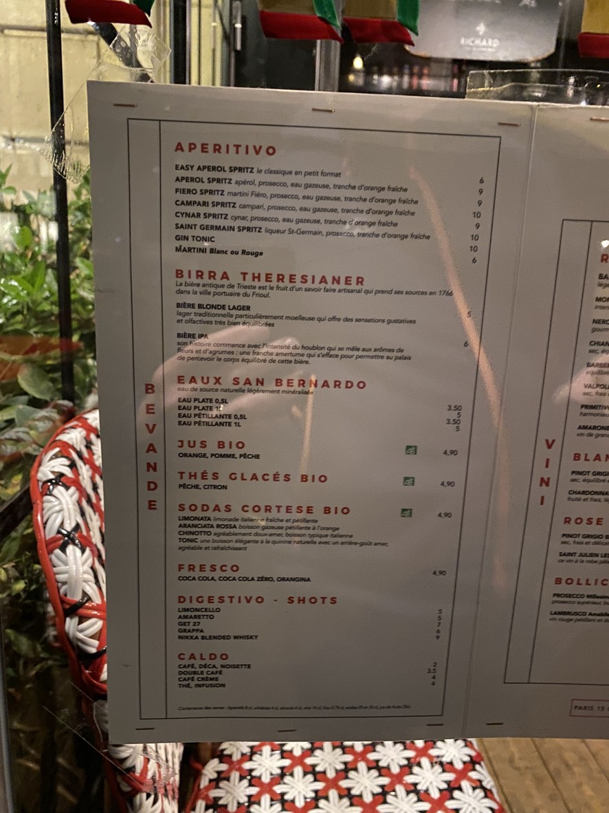 Gioco menu 4