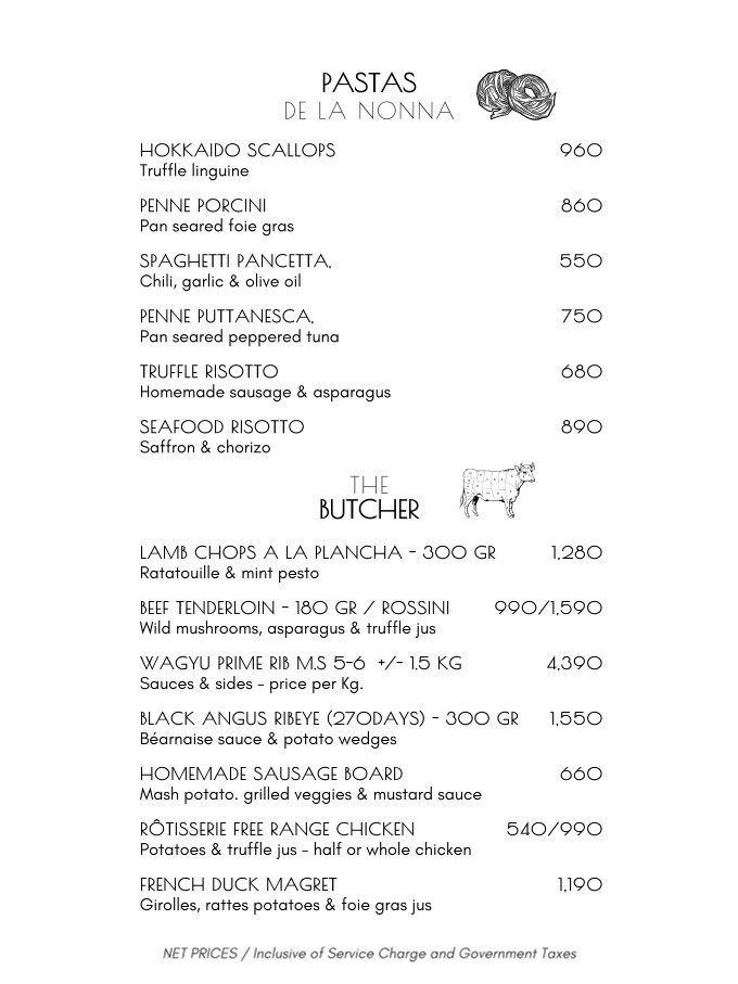 Cagette Canteen & Deli - Restaurante Francés menu 2