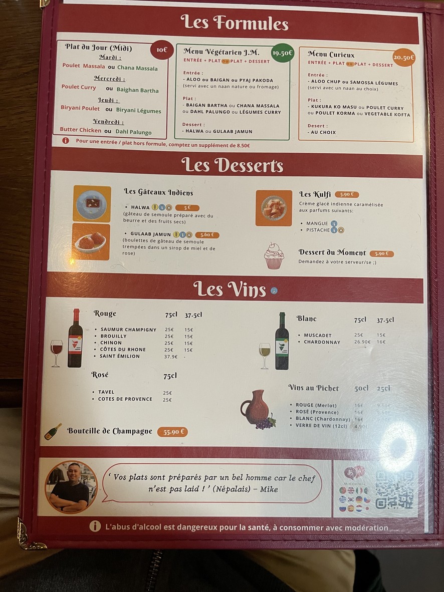 Restaurant Buddha menu 4