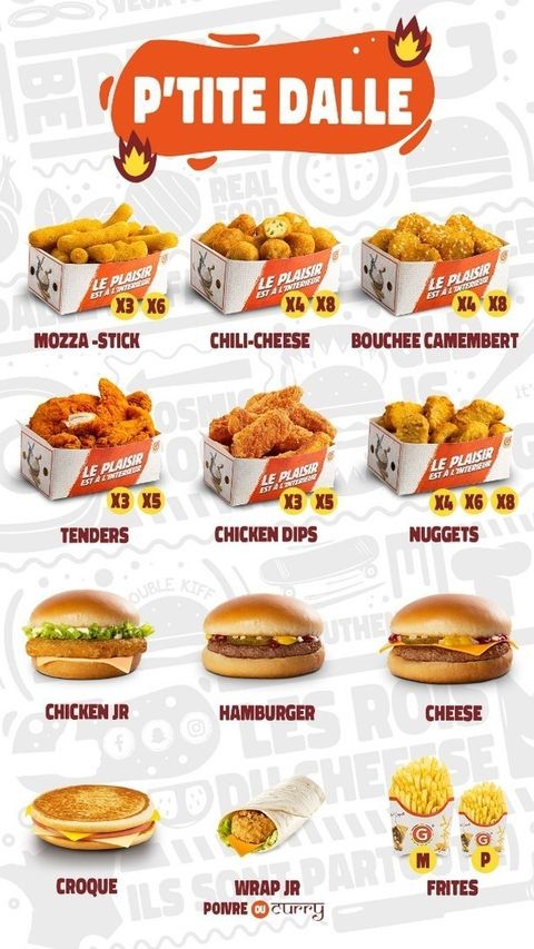 G La Dalle menu 1