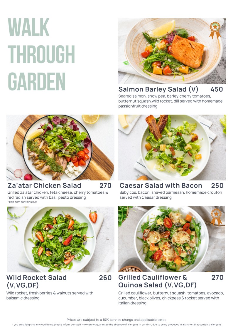 Brunch Paradiso menu 2