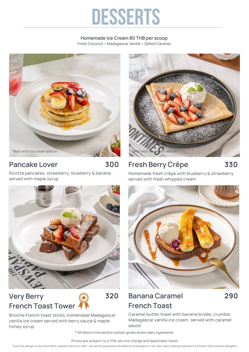 Brunch Paradiso menu 9