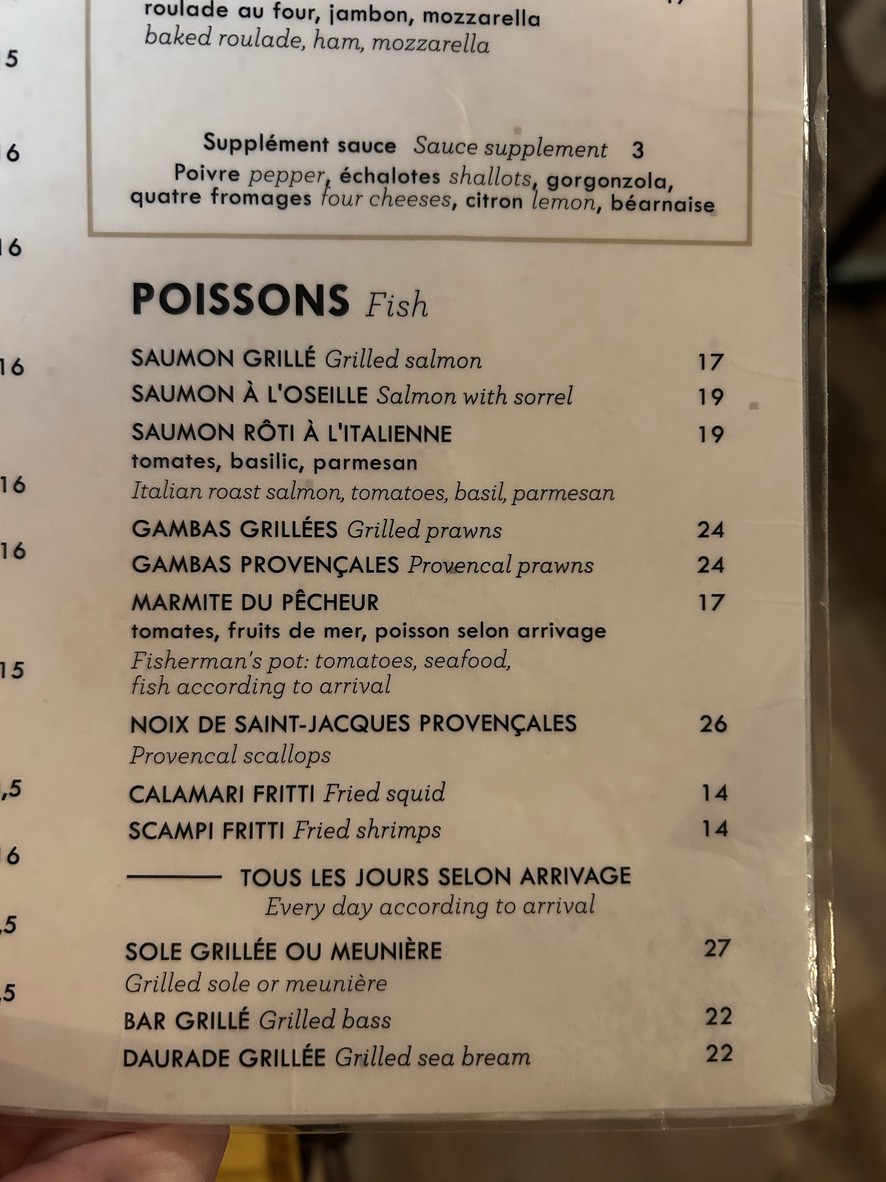 Pizza Camilia menu 5