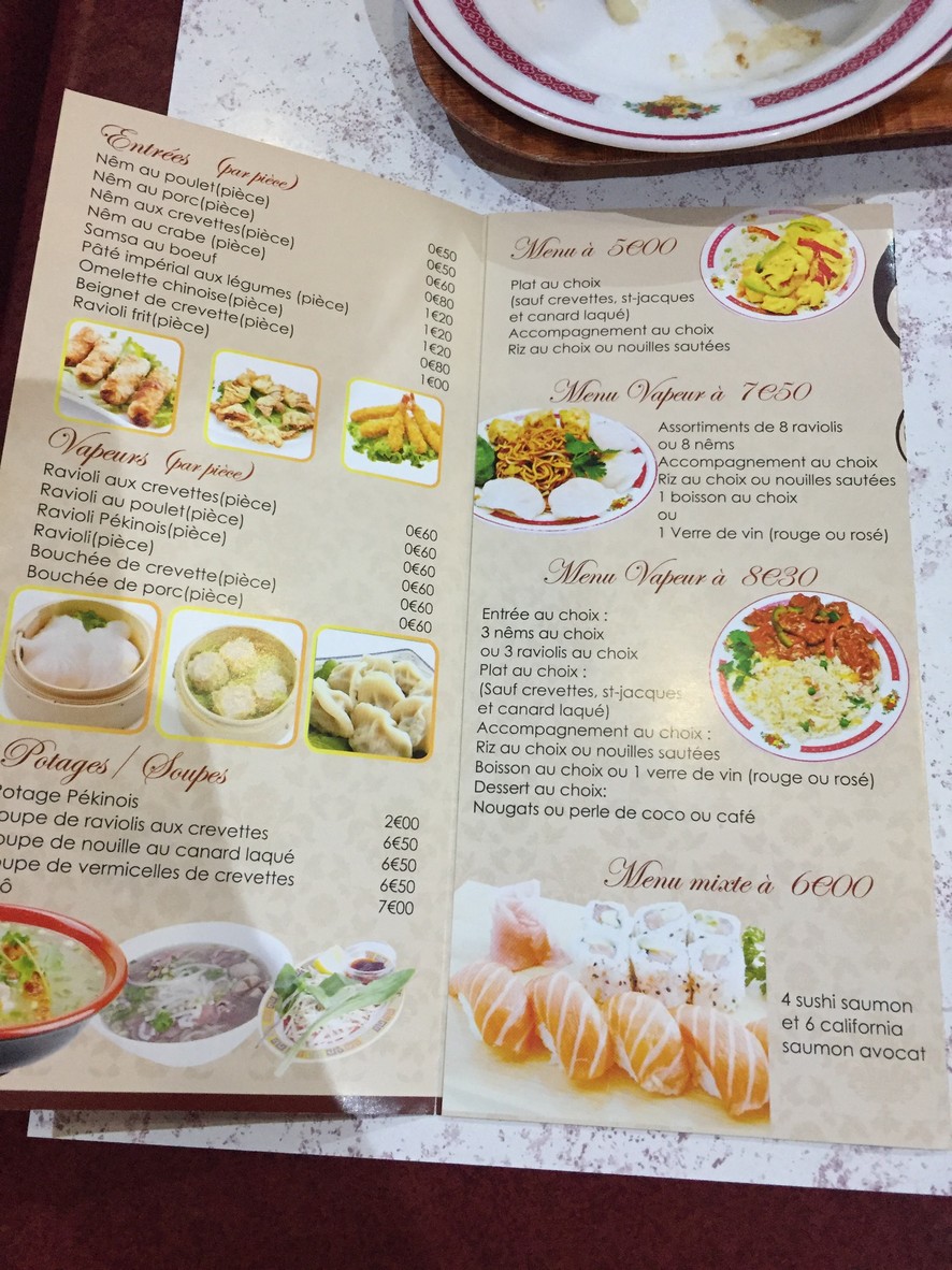Feng & Lin menu 2