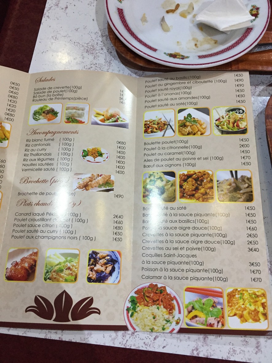 Feng & Lin menu 3