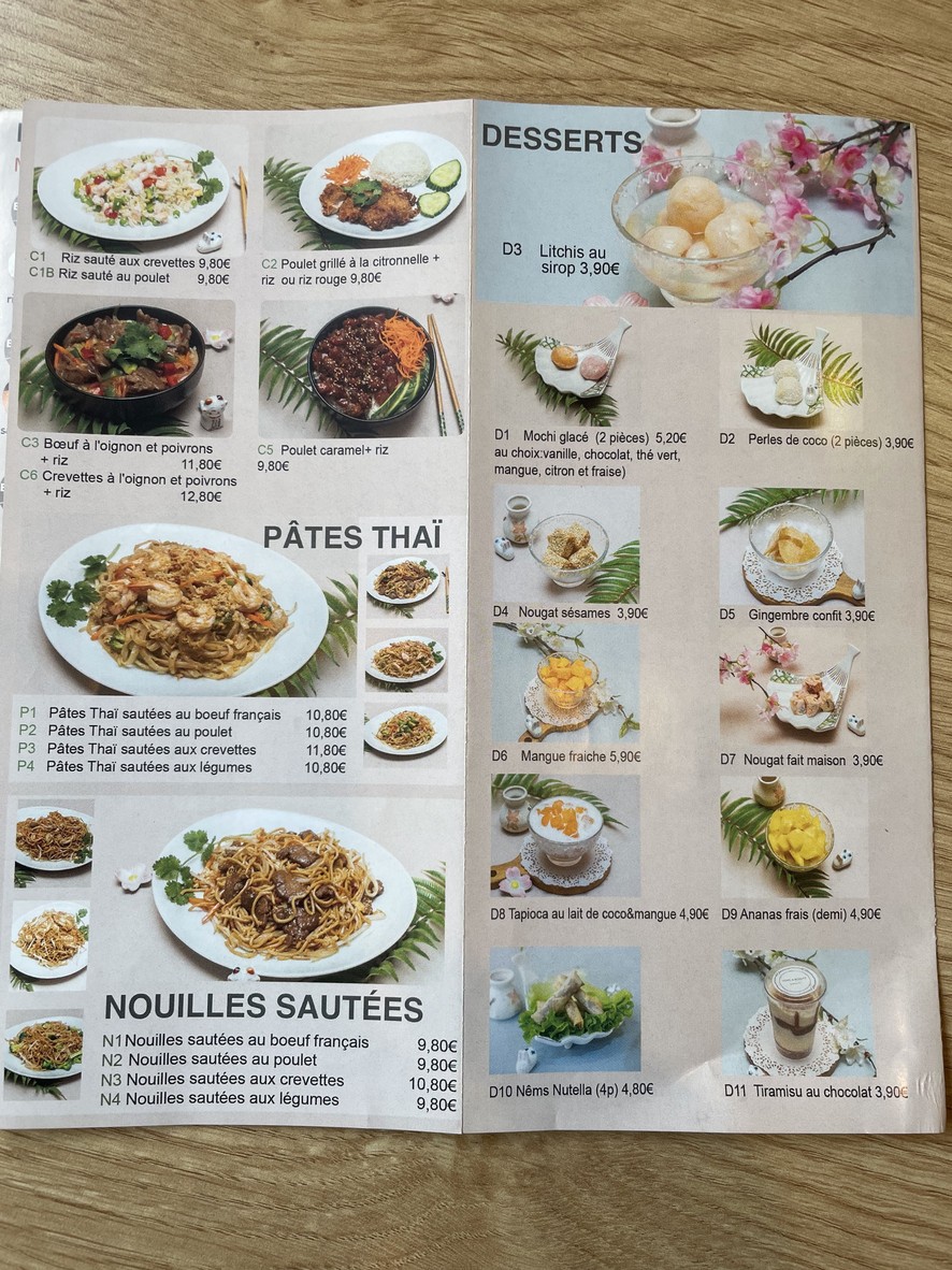 poke & bobun Clichy menu 4