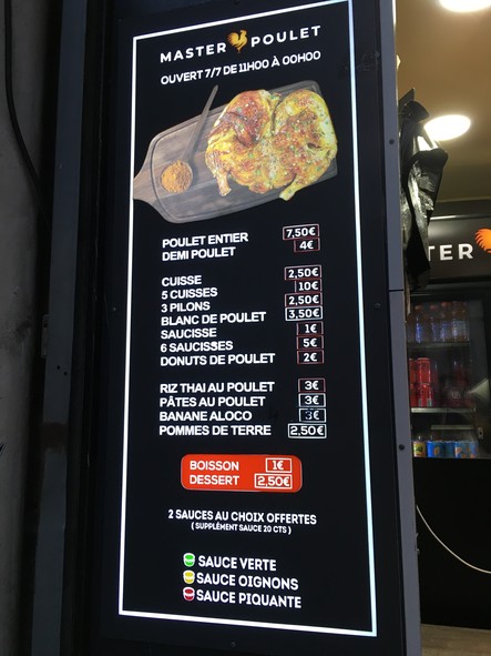 MASTER POULET - Paris 18