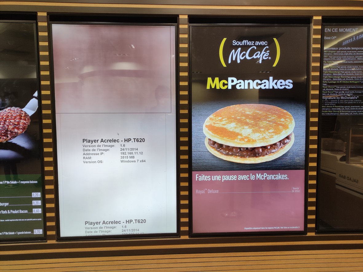 McDonald's menu 2