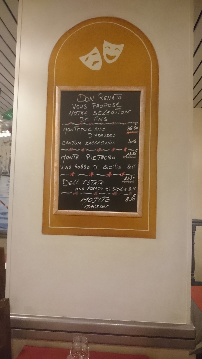 Pizzeria Don Renato menu 2