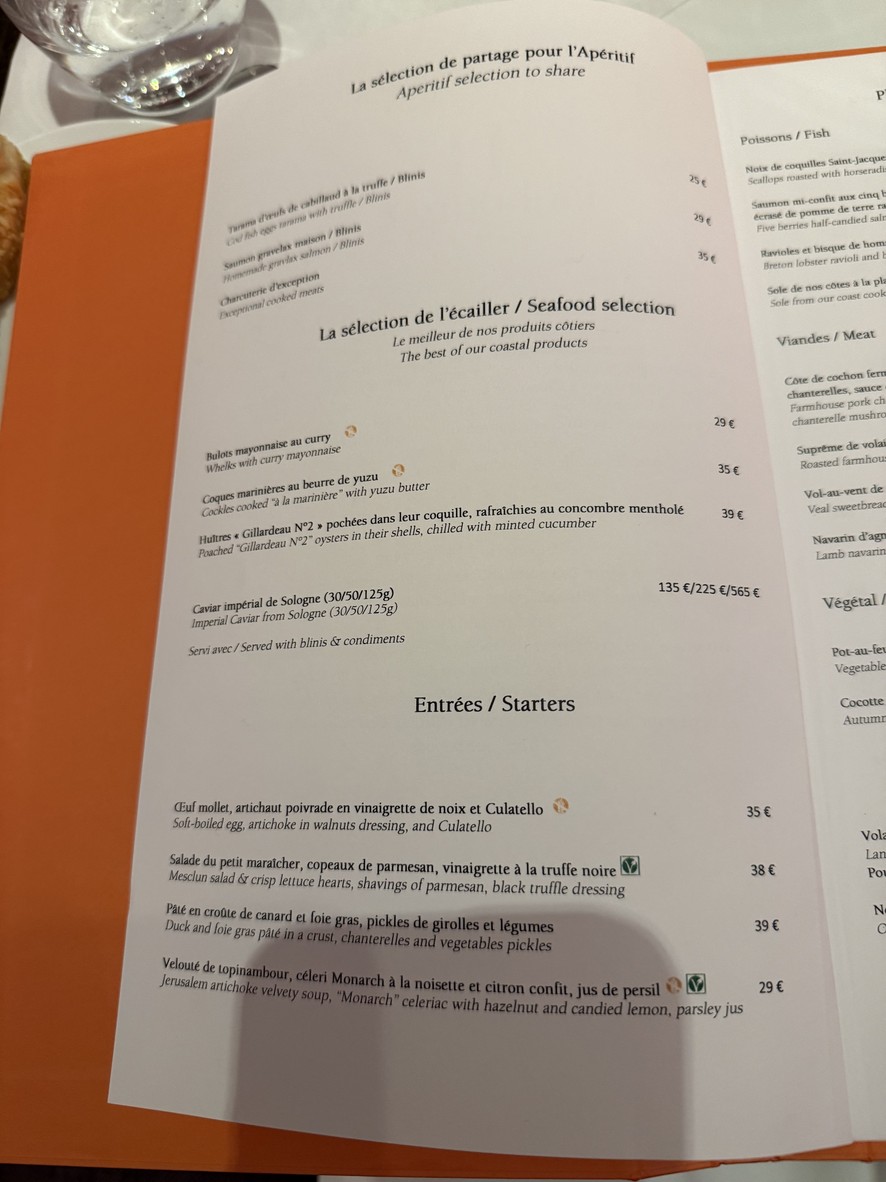 114 Faubourg menu 2