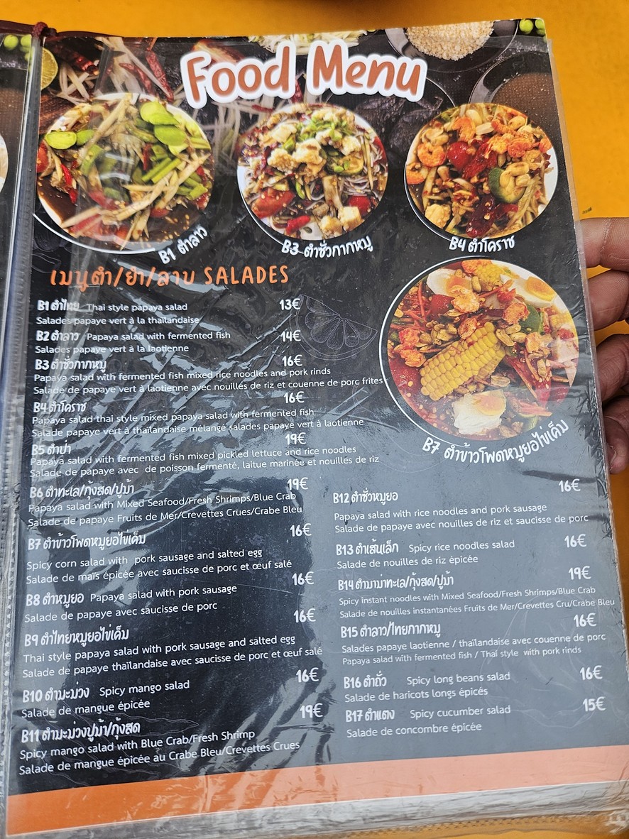 Aoi thai spicy menu 2
