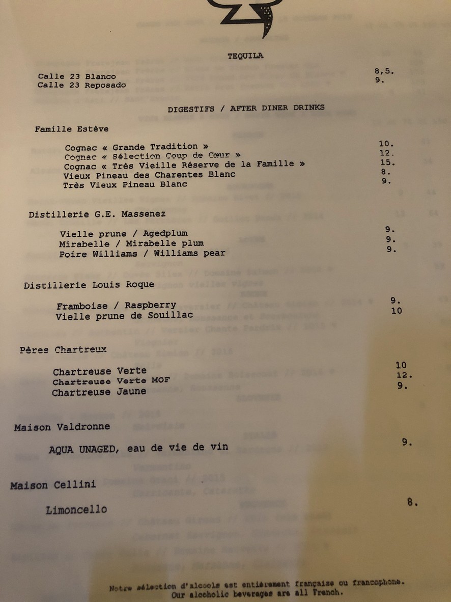 ASPIC menu 5