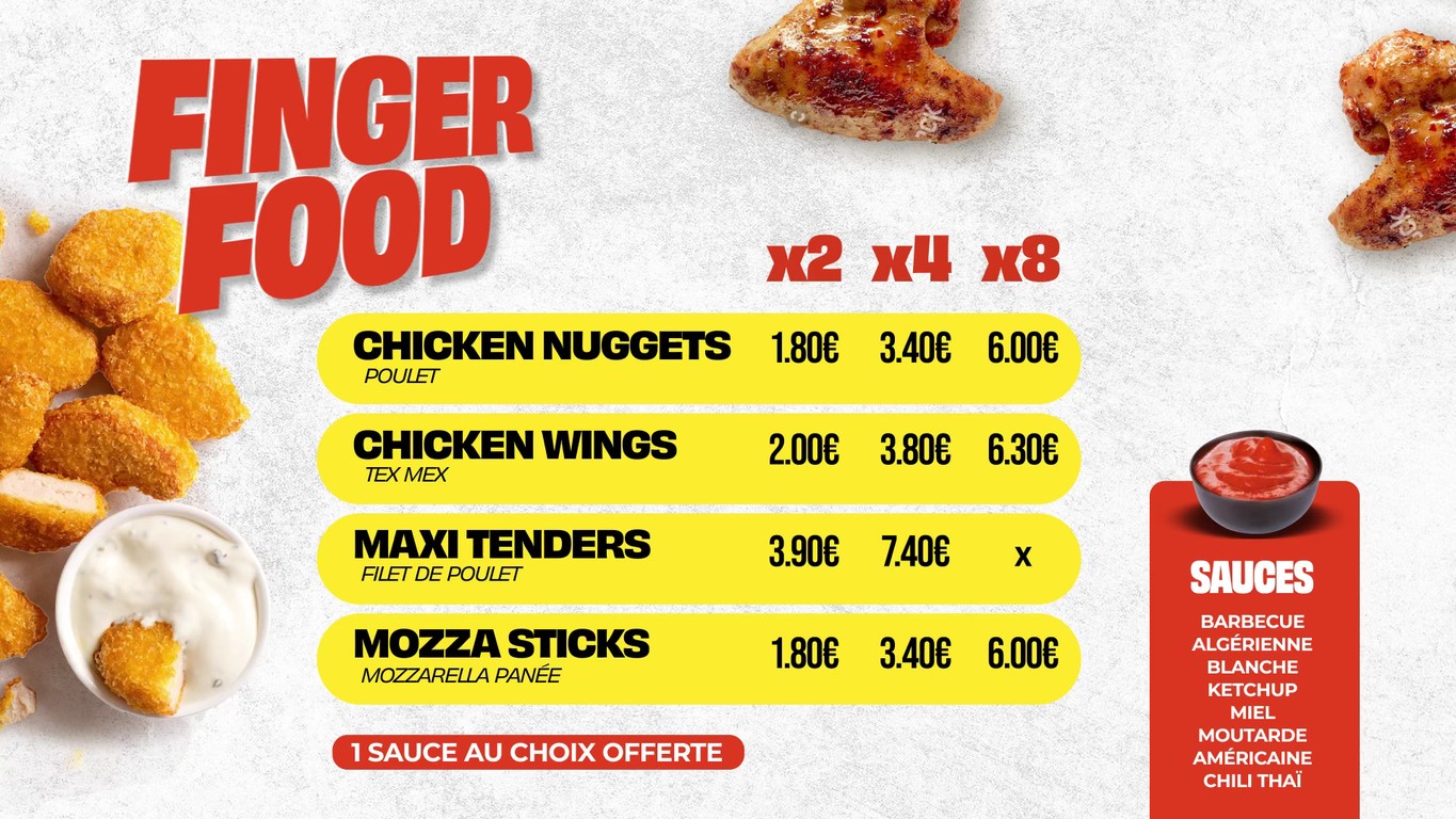 Five Pizza - Issy les Moulineaux menu 1