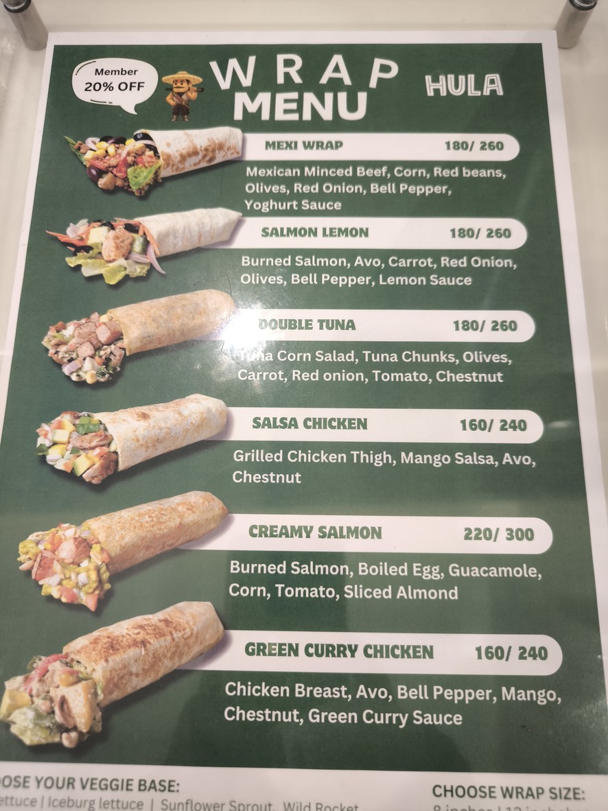 Hula Poke & Salad Bar menu 4