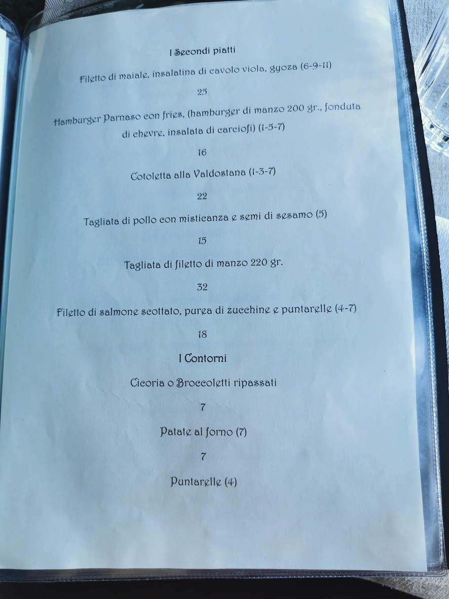 Ristorante Caffè Parnaso menu 4