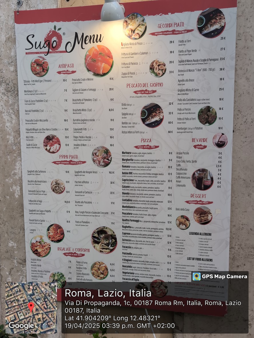 Sugo menu 2