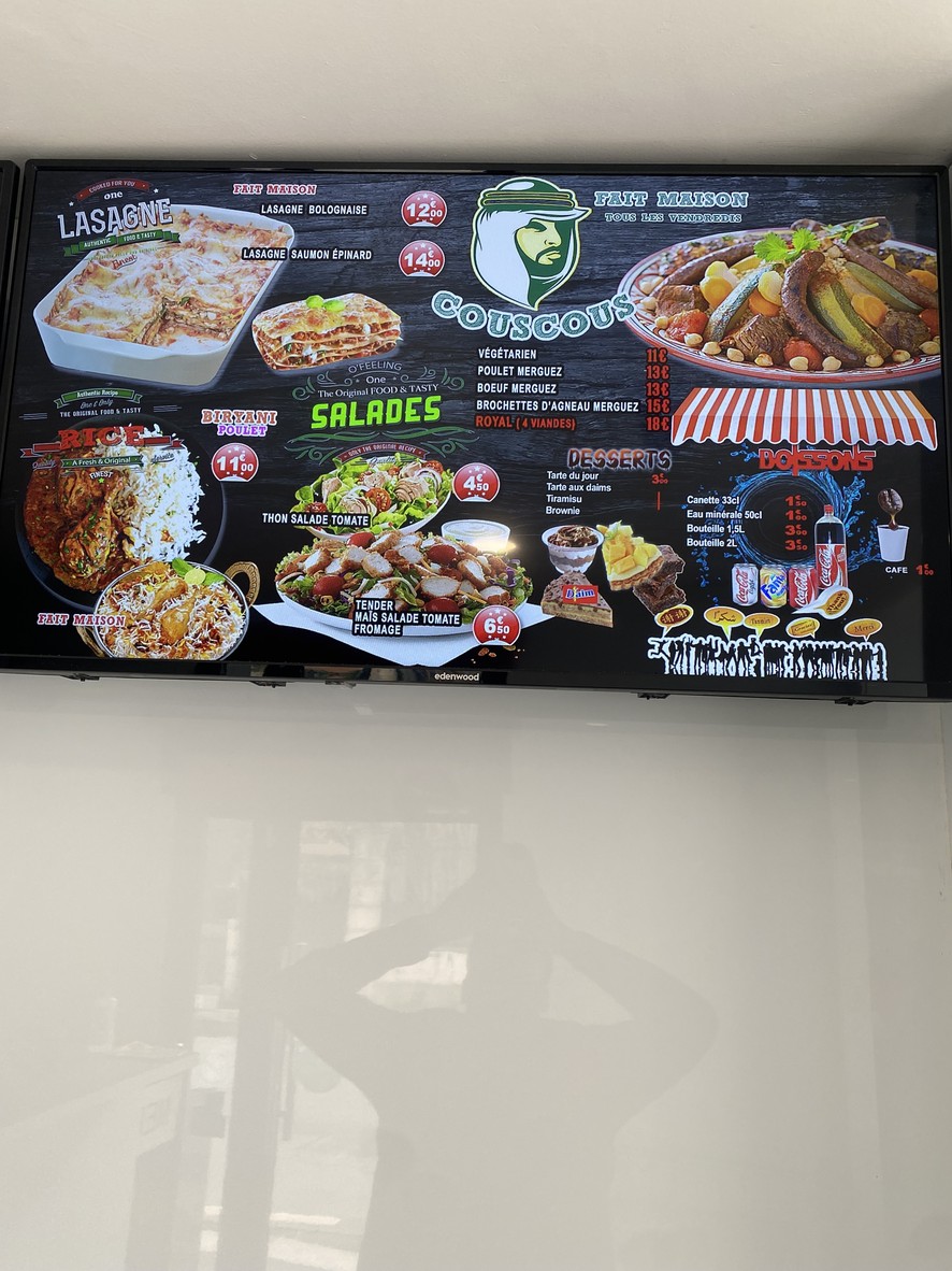 O’feeling menu 4