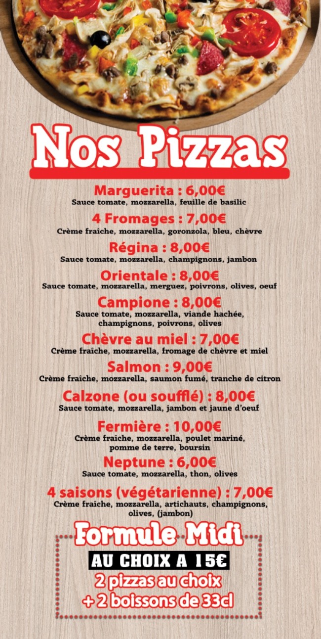FRENCH GRILL 75 menu 2