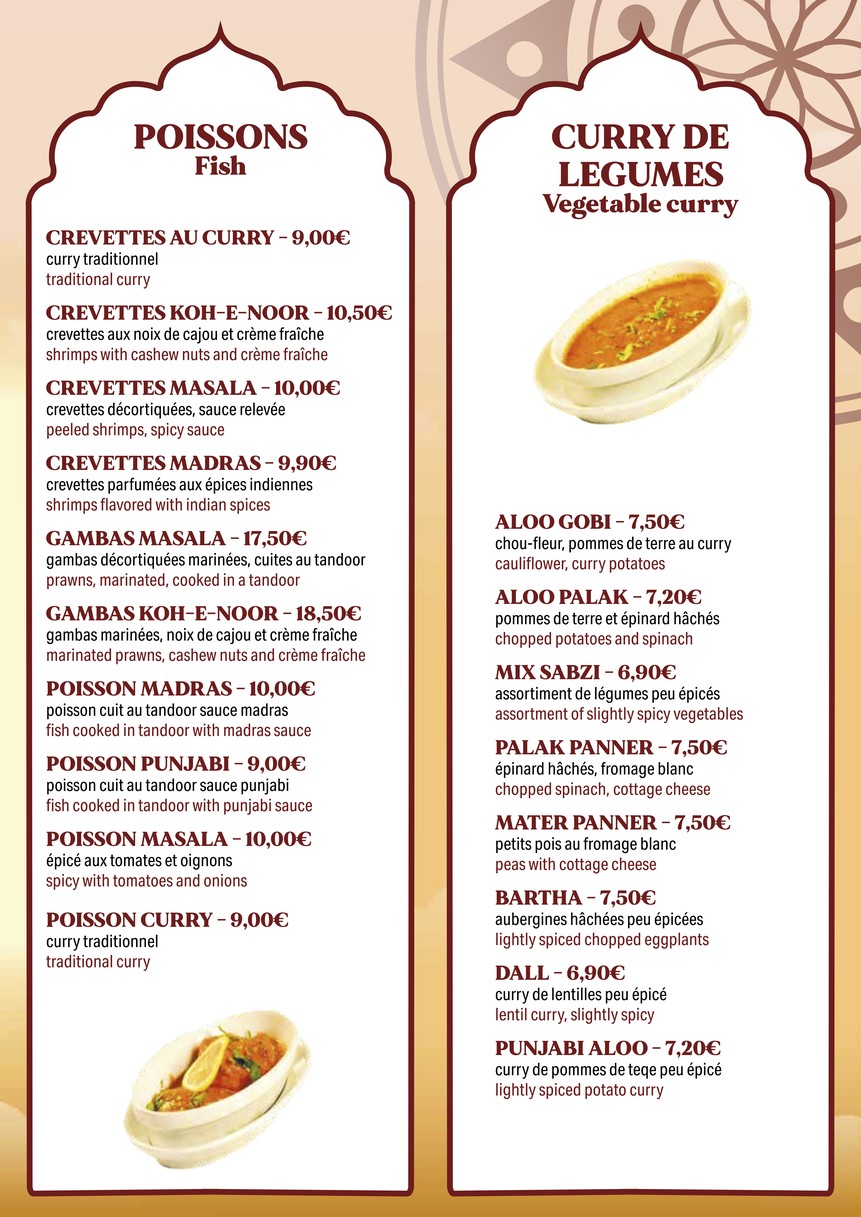 Koh E Noor menu 7