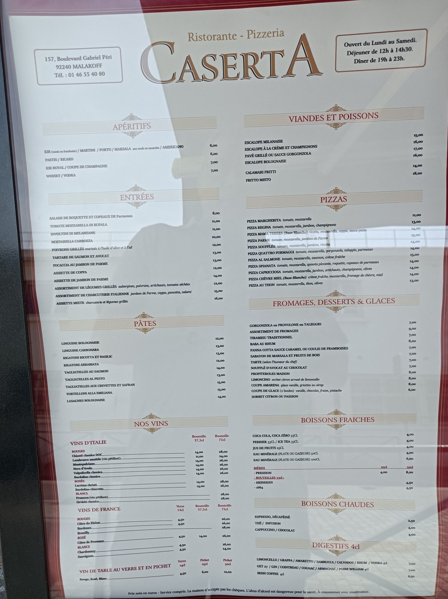 Sand-Jess menu 1