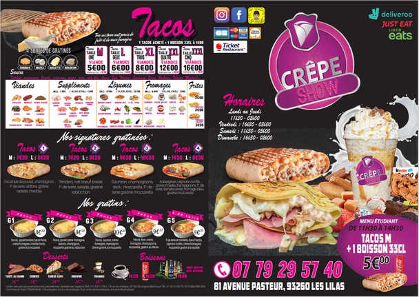 Crêpe Show