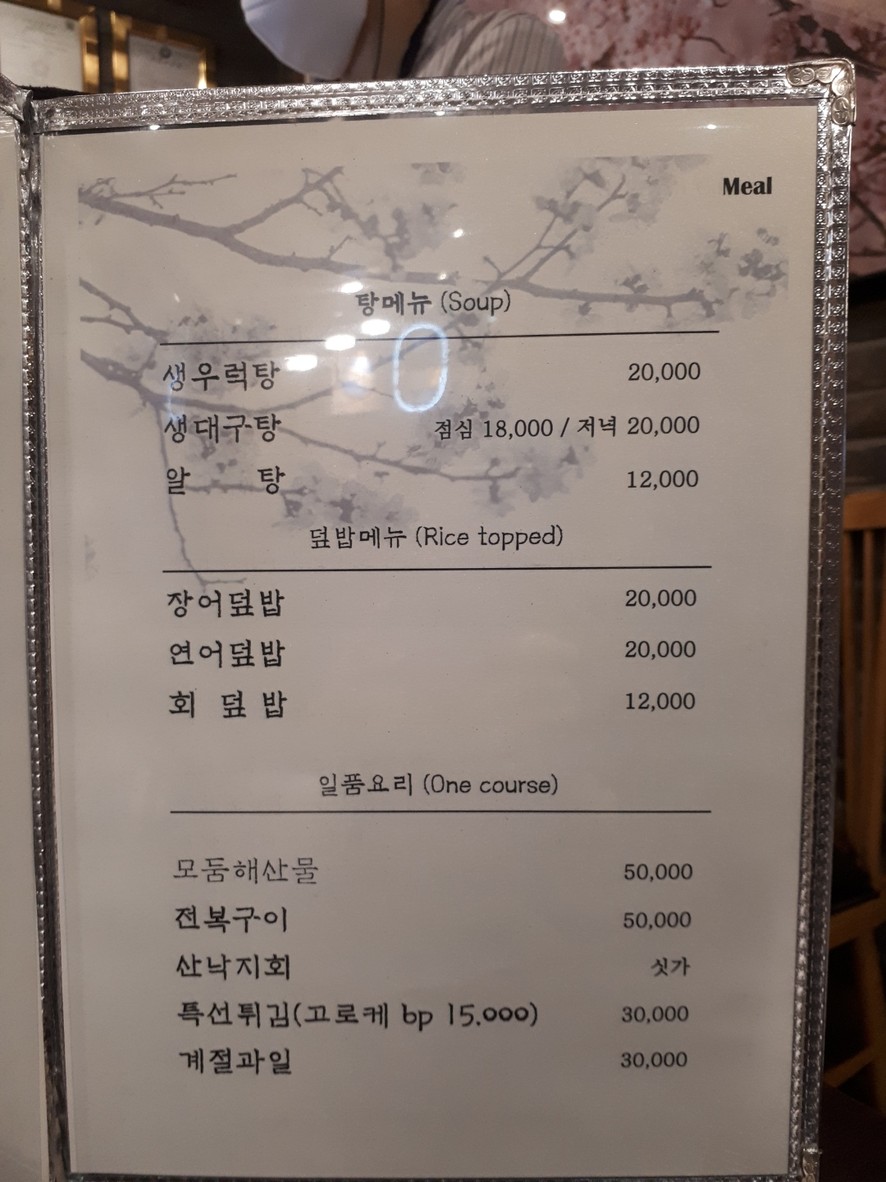 Bughaedo menu 4